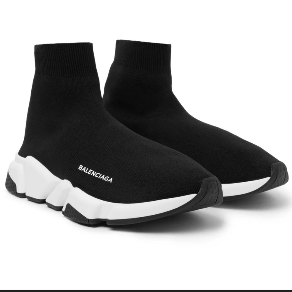 New in Box Balenciaga black speed sock sneaker 35 these are always sold out